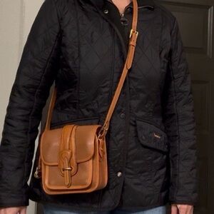 Vintage Dooney and Bourke R124 Pocket Binocular Equestrian Flap